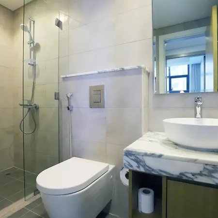 Brown Stone - Pool & Skyline View Aykon Apartment Dubai Exterior photo